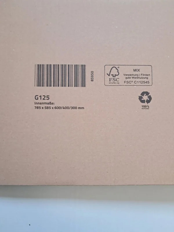 Doboz G12/5  785×585×600/400/300mm