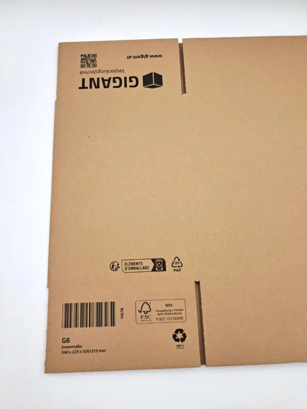Doboz G6  340×225×320/213mm