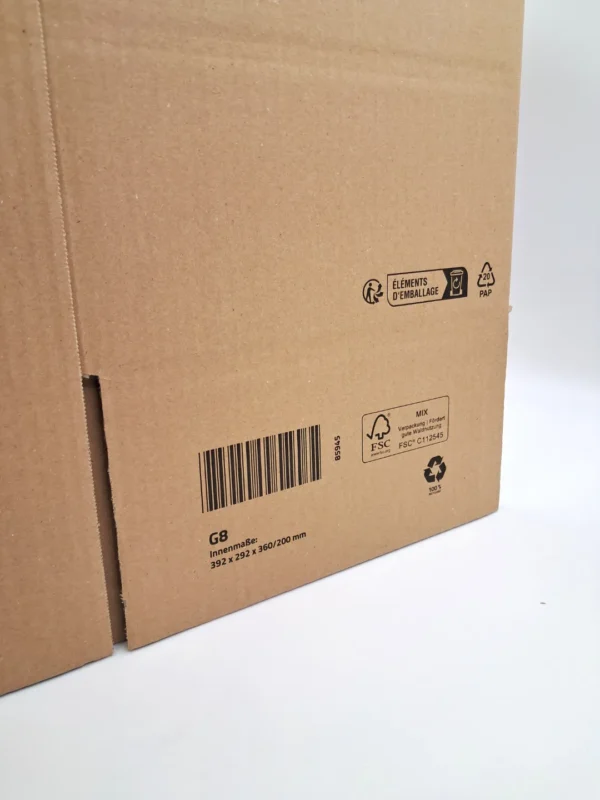 Doboz G8  392×292×360/200mm